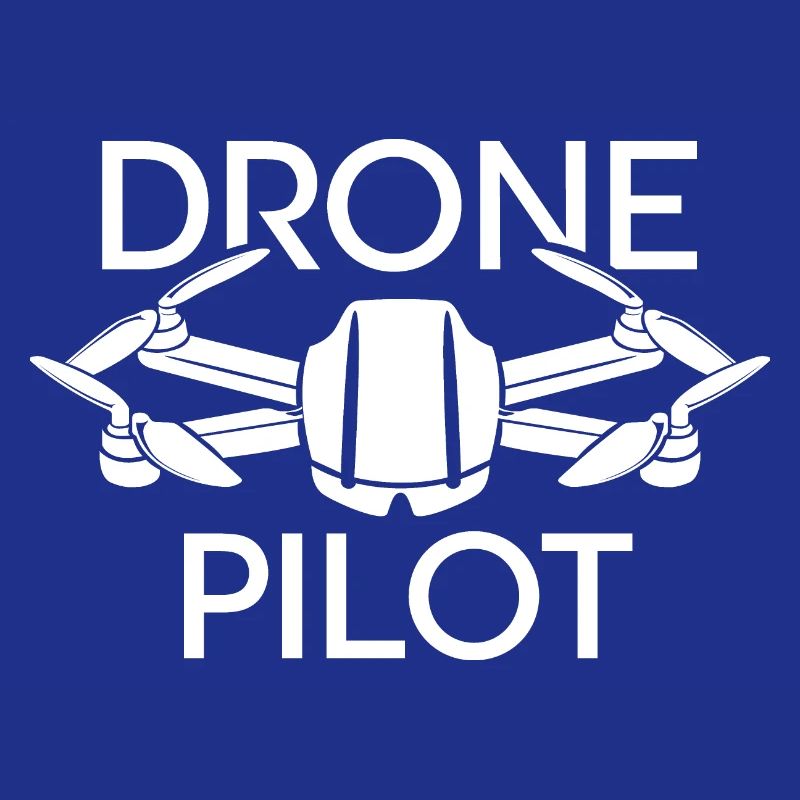 drone pilot logo icon aviator icon