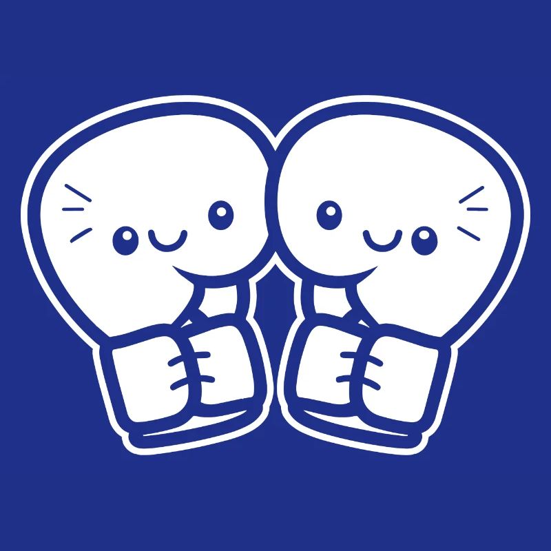 Gants de boxe drôles