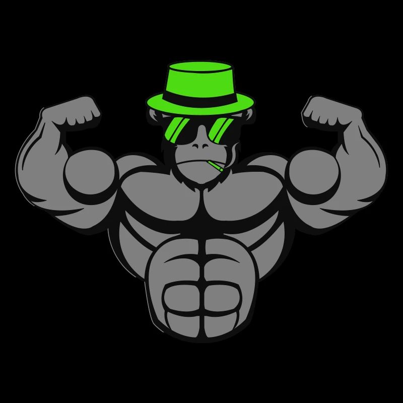 strong gorilla