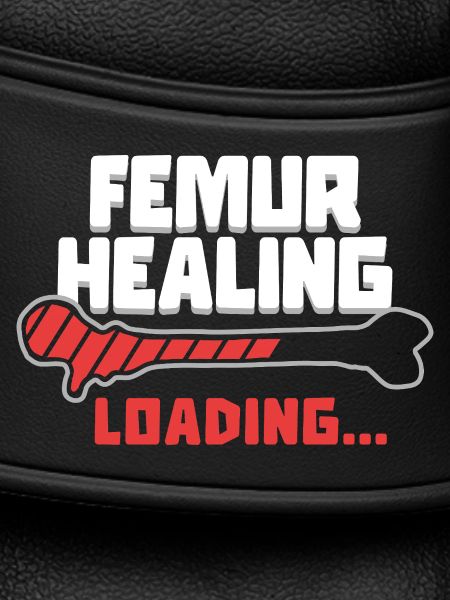 Broken Femur Healing Loading