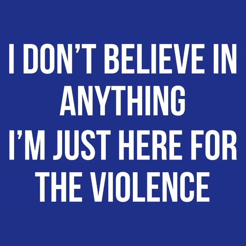 Black and white text statement