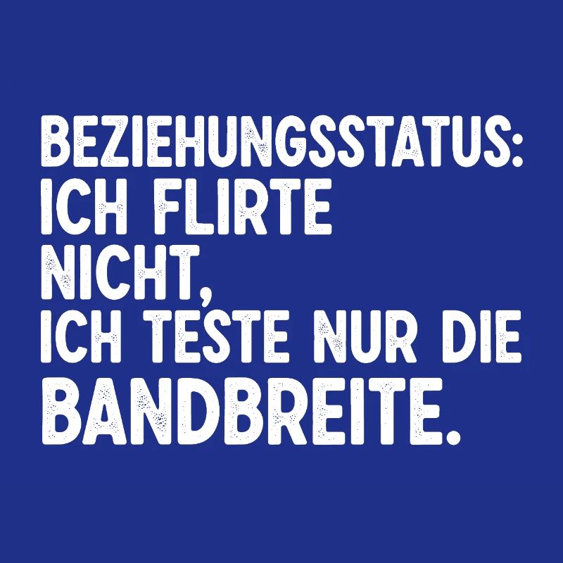 Statut relationnel : Je ne flirte pas