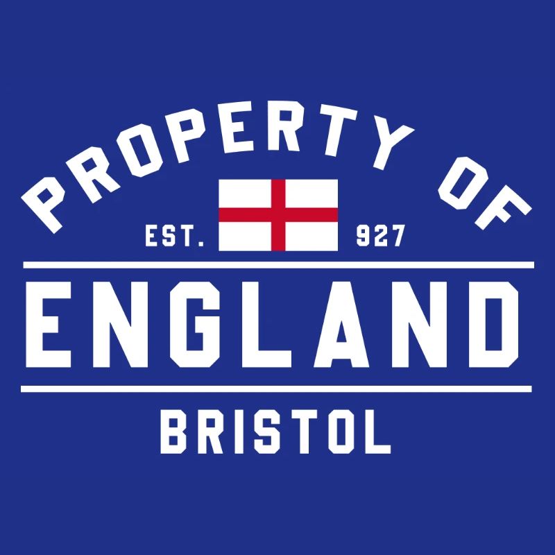 England Bristol Flag Graphic Design