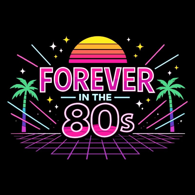 Forever 80s Neon Retro