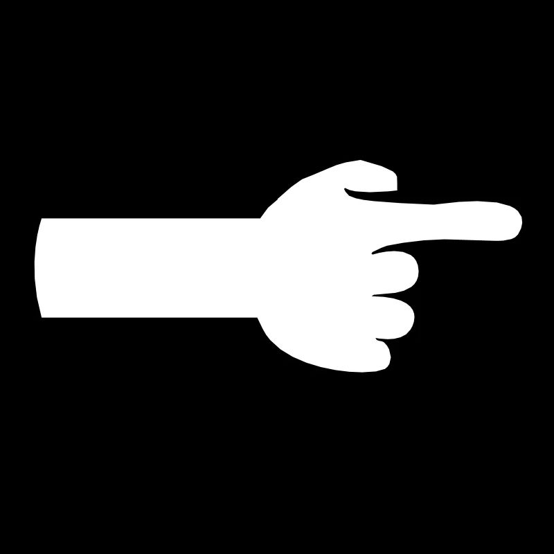 trou mur plancher bras main dessin animé