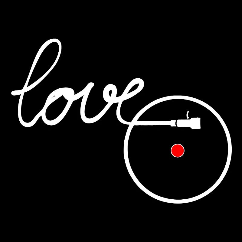 I love Music Turntable Turntable Record player
