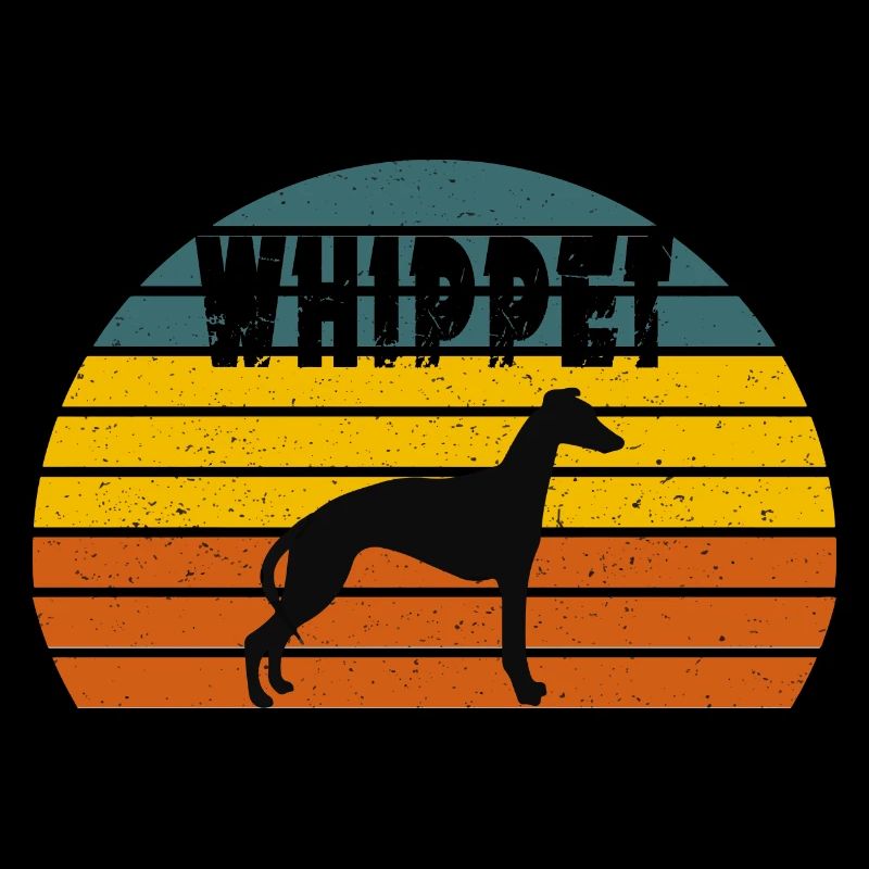 Whippet Silhouette' Cool Dog Whippet