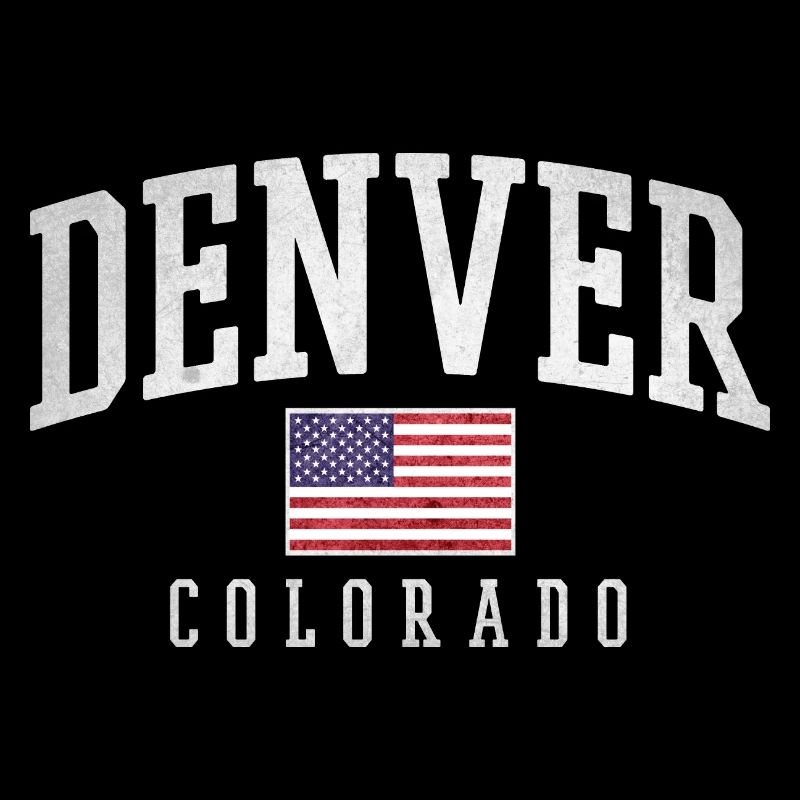 Arche du drapeau ancien de Denver, Colorado