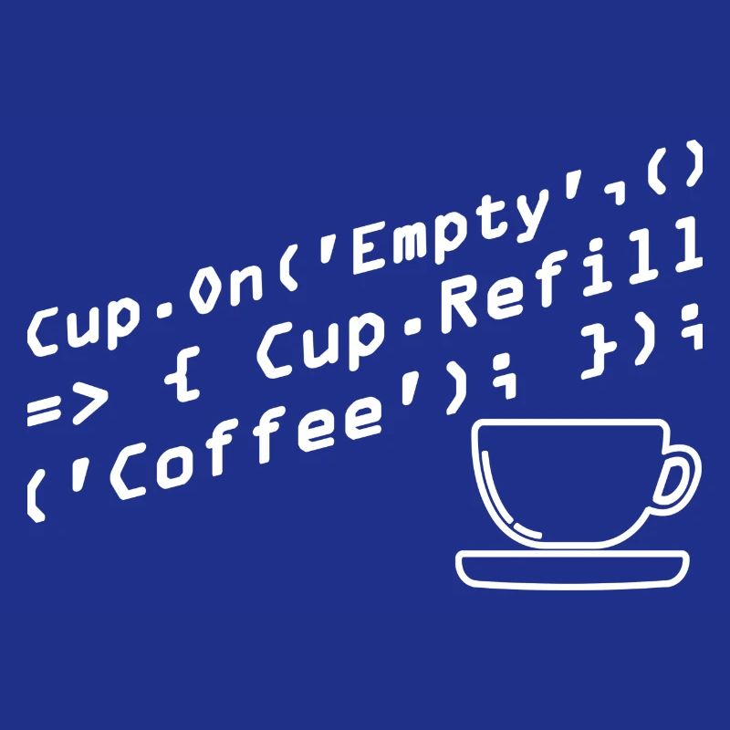 Programmers generate code from coffee