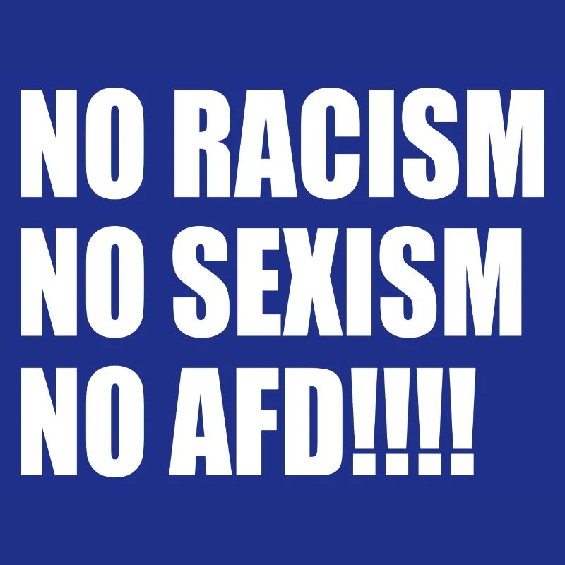 Pas de racisme, pas de sexisme, pas d’AfD