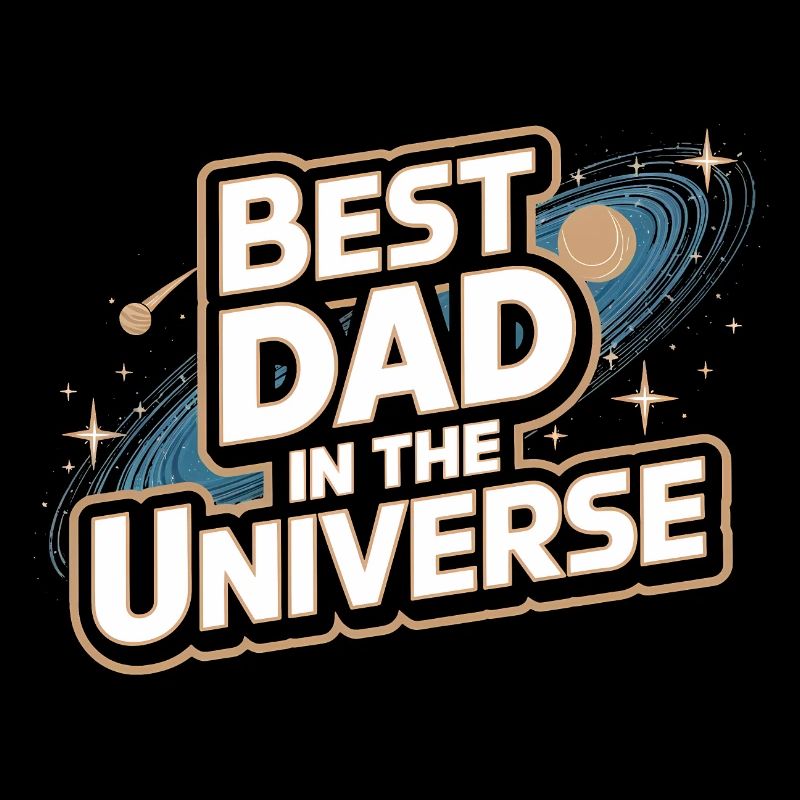 Meilleur cadeau de papa Meilleur univers de papa Galaxy