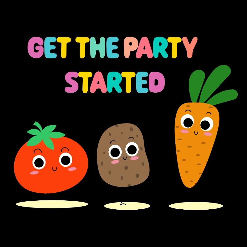 Veggie Party - Gemüseparty - Geschenkidee