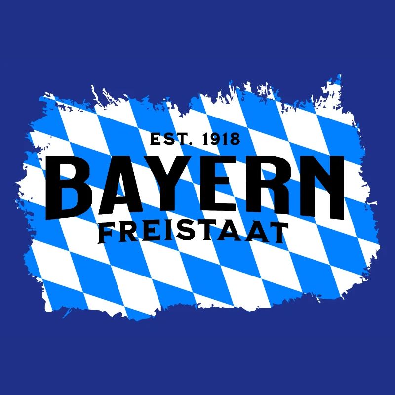 État libre de Bavière – Conception du drapeau en diamant