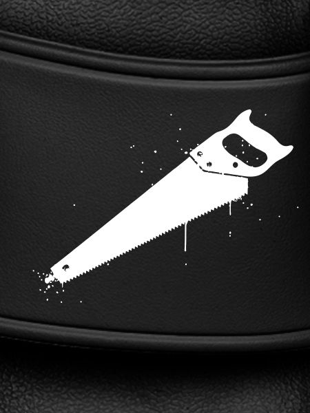 Hand Saw Graffiti Craft