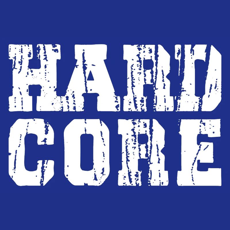 Bold Distressed HardCore music