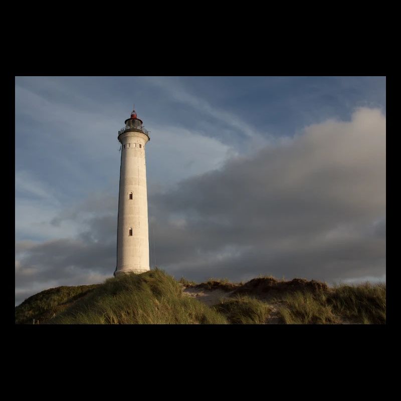Lighthouse Lingvig Fyr Ringkøbing Denmark