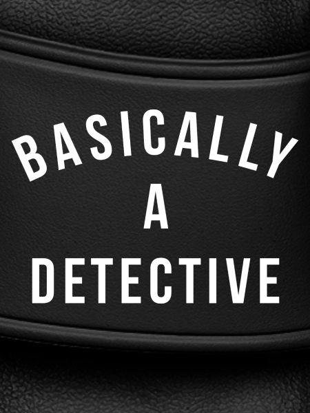 Basically detective pun