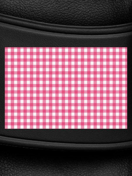 Pink Gingham Checkered Pattern