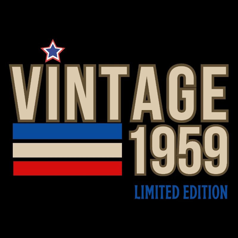 Vintage 1959 limitierte Auflage