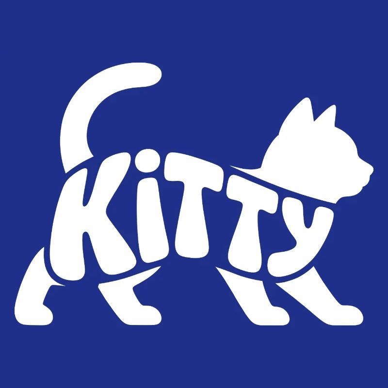 Kitty - Conception de chat de compagnie mignon