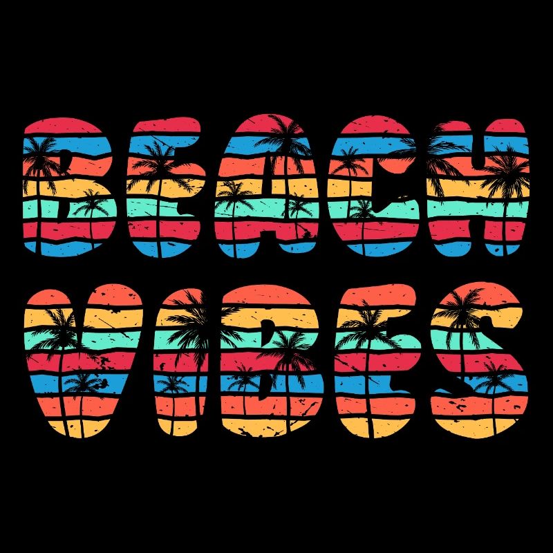 Beach Vibes (lettering)