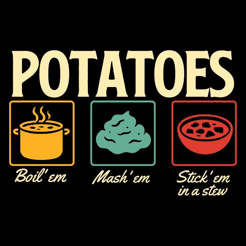 Potatoes Boil Mash Stew Thanksgiving Quote