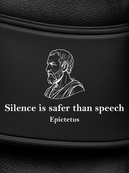 Epiktets Schweigezitat
