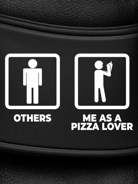 Pizza Lover Stick Figure