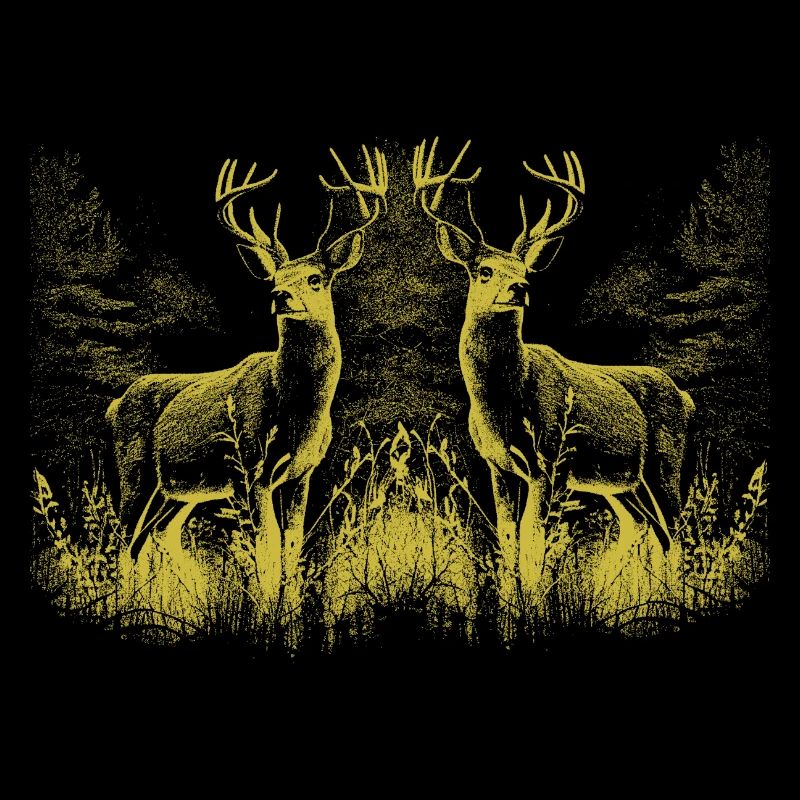 Hirsch Hirsche Wild Rotwild Rehbock