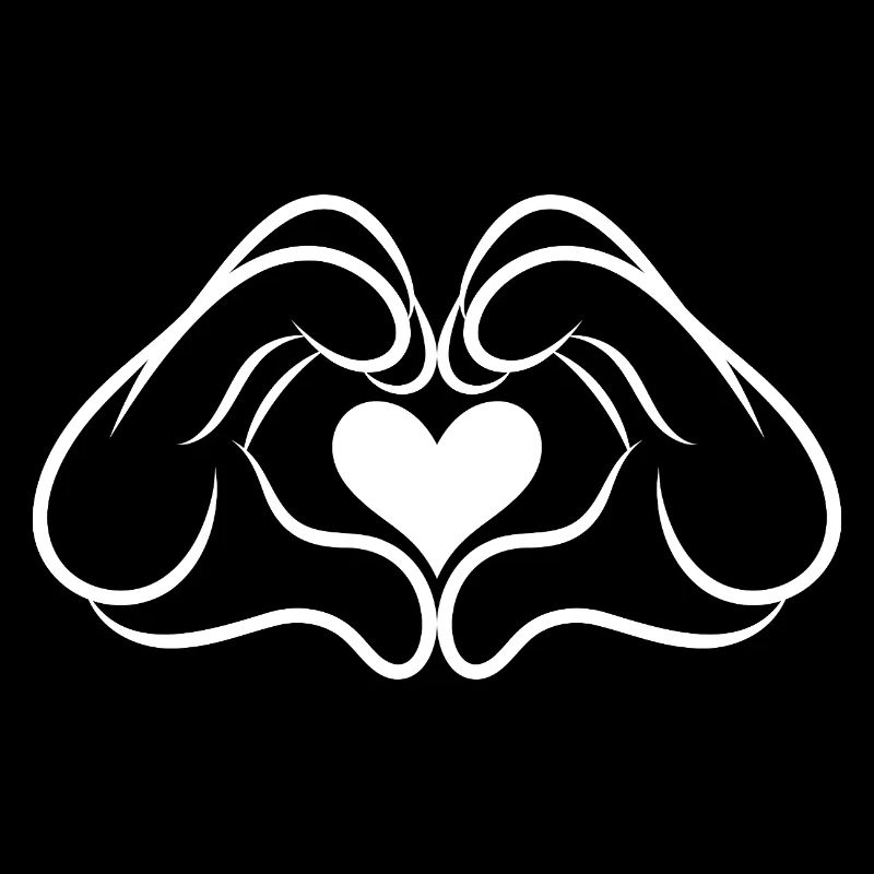Heart-shaped hands / Heart-shaped hands