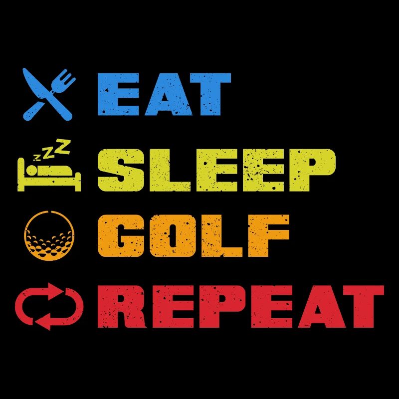 Golfspieler Golf Geschenk Golfschläger Spruch