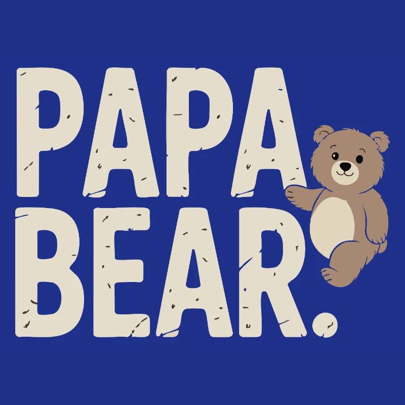 Papa Bear – Fun Design for Fathers