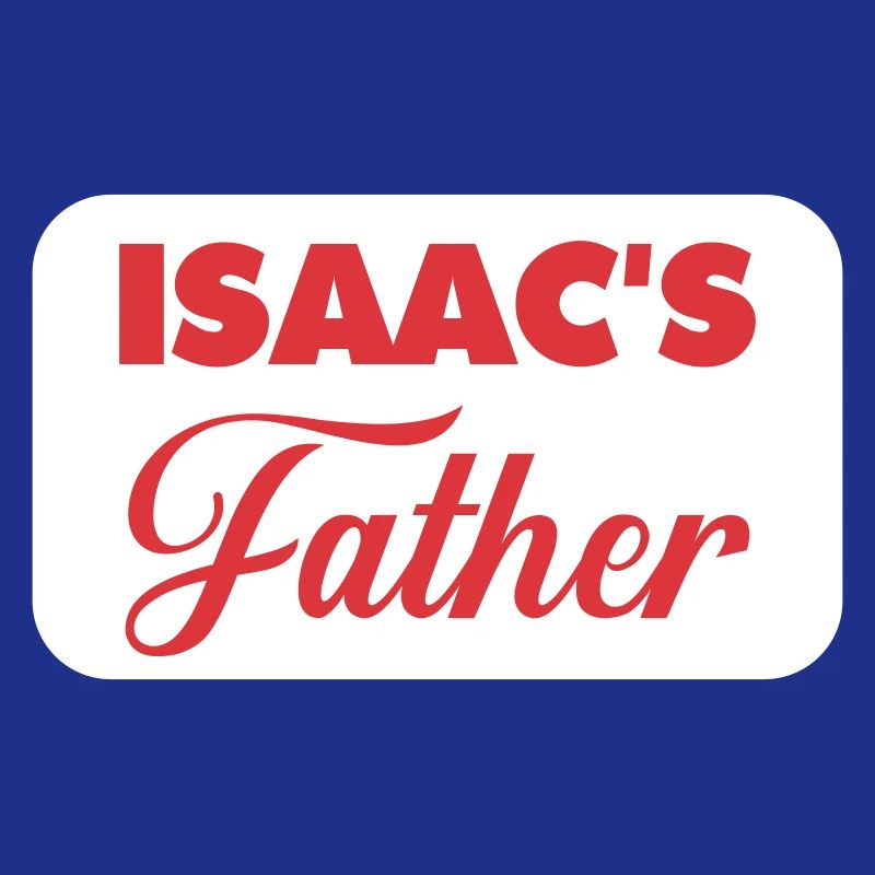 Conception de célébration du père d’Isaac
