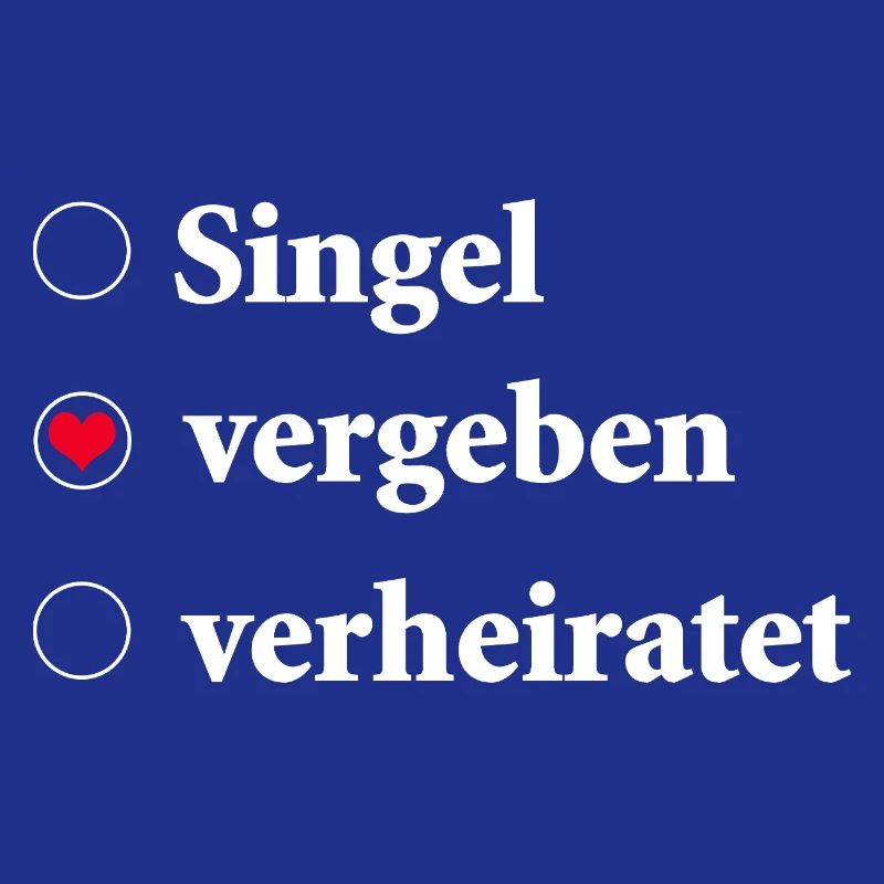 Sélection du statut de la relation Célibataire - Pris