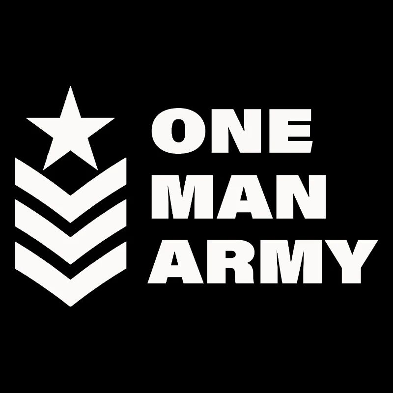 one man