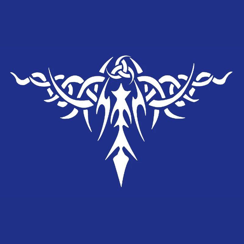 Thorny symbol (white)
