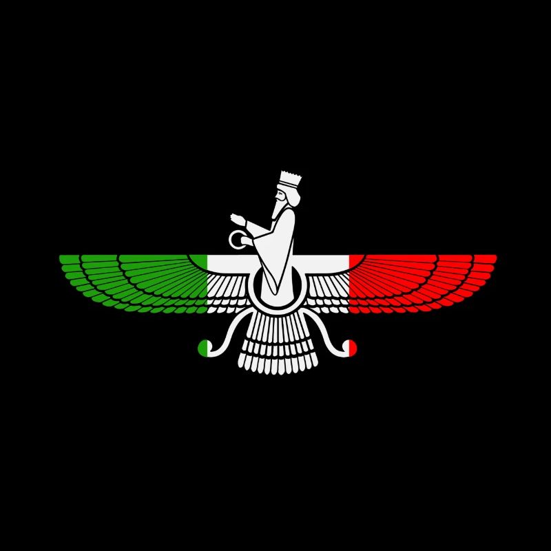 Farvahar logo | Iranian ancient symbol