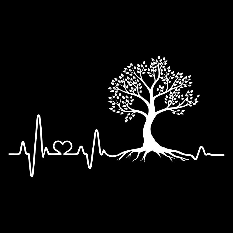 Tree root forest nature nature lovers heartbeat