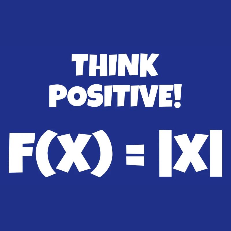 Denk positiv! Think positive!
