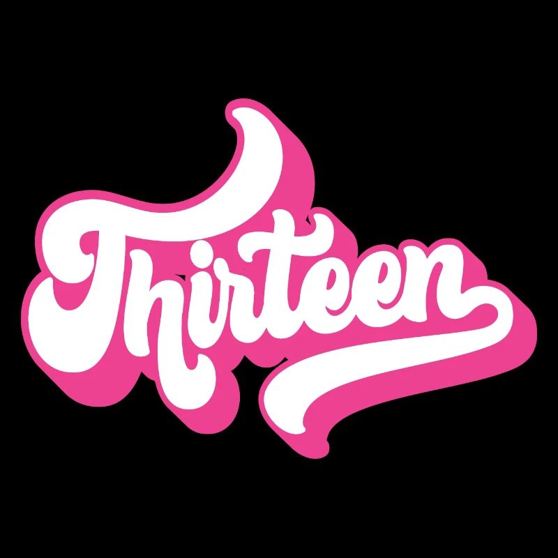 13th Birthday Gift, Hello Thirteen, 13 Years Old