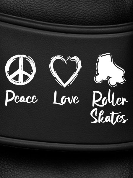 Peace Love Roller Skates