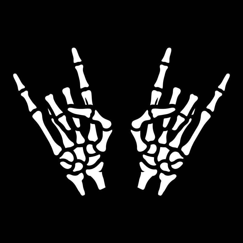 Hand Party Skeleton