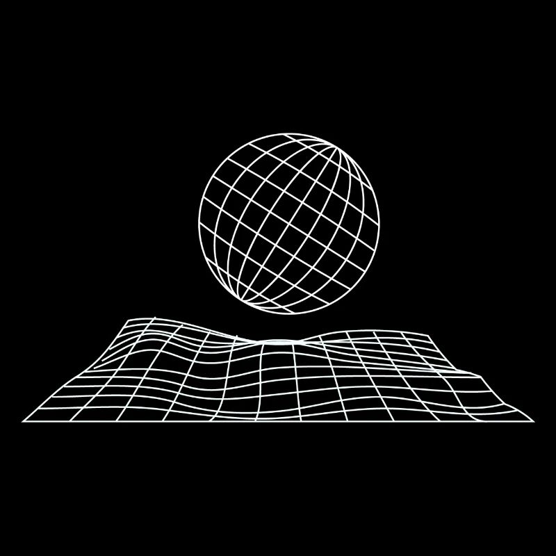 Conception futuriste du globe en grille
