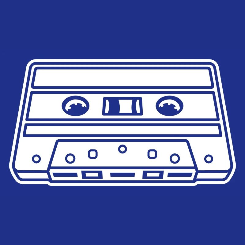 Perspective de la cassette – Conception de mixtape rétro