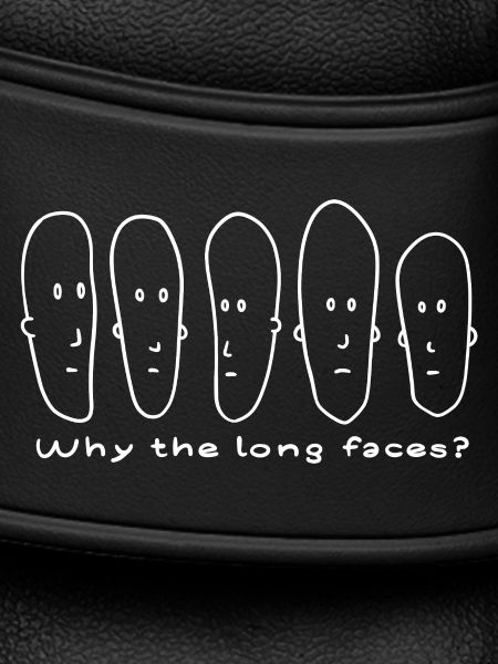 Why the long faces?