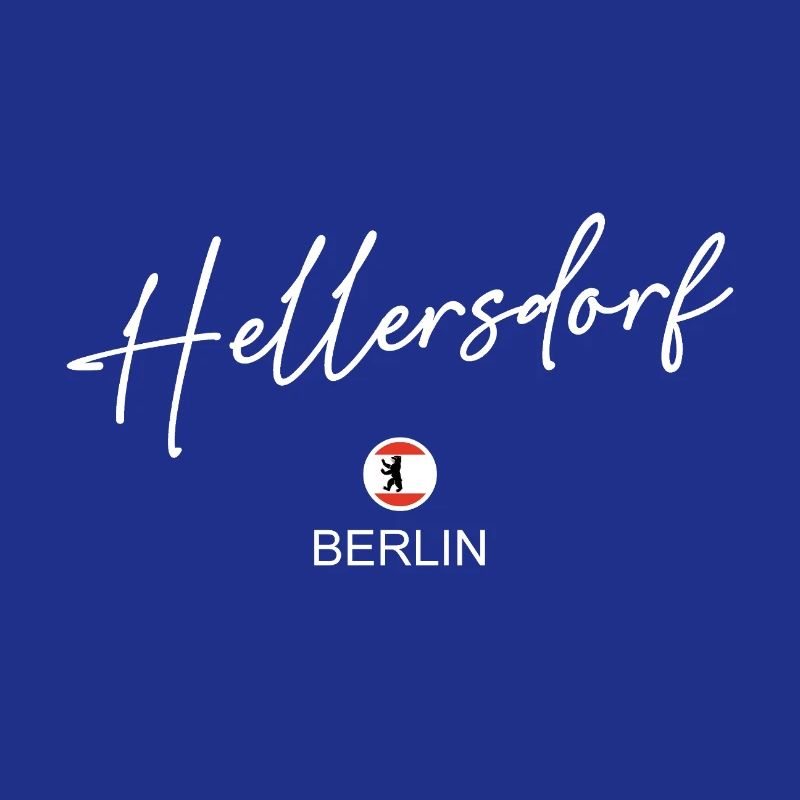 Hellersdorf - Drapeau de Berlin - Ours de Berlin - Berli