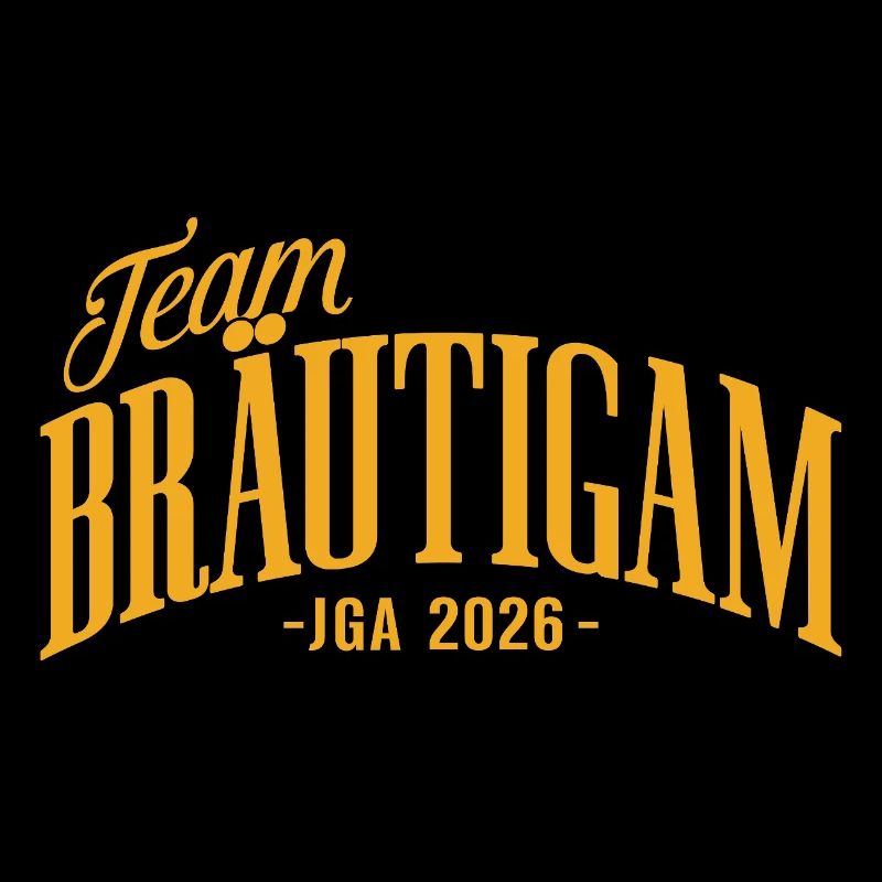 Team Bräutigam JGA 2026 Junggesellenabschied
