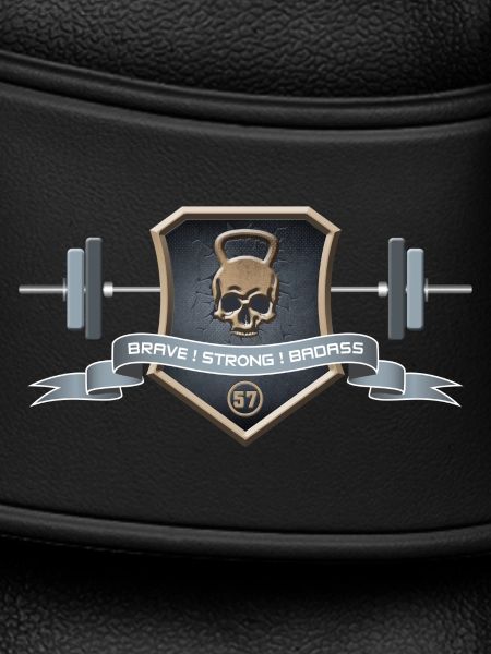 Logo Braves Strong Badass