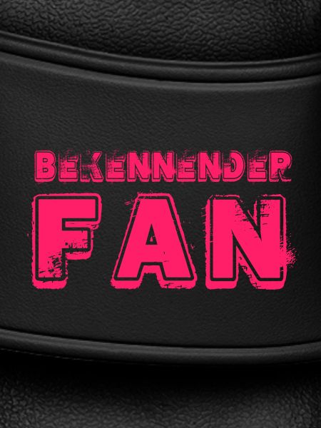 PROFESSING FAN lettering