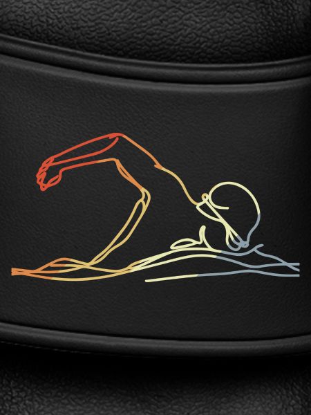 Swimming Retro Style